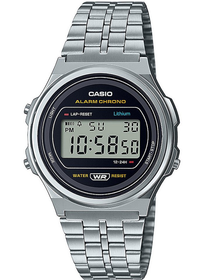 CASIO Quarzuhr Casio A171WE-1AEF Vintage Round Unisex Uhr 36mm Casio A171WE-1AEF Vintage Round Unisex Uhr 36mm CASIO Quarzuhr Casio A171WE-1AEF Vintage Round Unisex Uhr 36mm Casio A171WE-1AEF Vintage Round Unisex Uhr 36mm von CASIO
