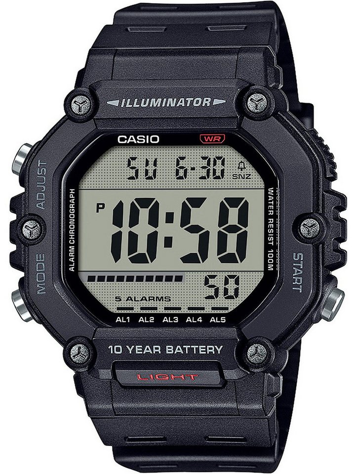 CASIO Quarzuhr Casio AE-1600H-1AVEF Herrenuhr Timeless collection 50mm 10ATM Casio AE-1600H-1AVEF Herrenuhr Timeless collection 50mm 10ATM von CASIO