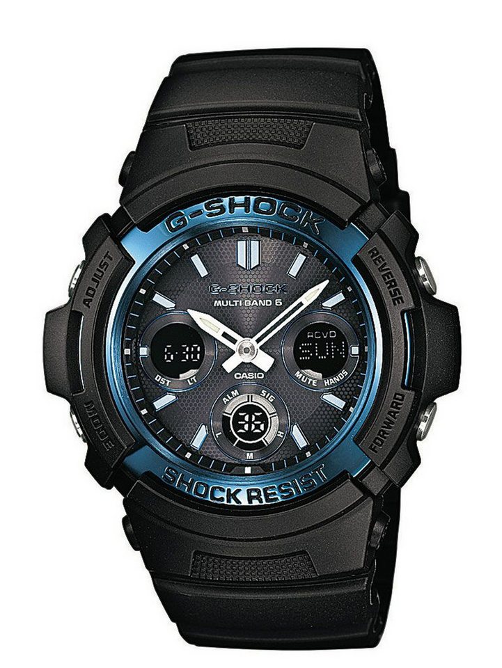 CASIO Quarzuhr Casio AWG-M100A-1AER G-Shock Funk-Solar Herrenuhr 46mm 20atm Casio AWG-M100A-1AER G-Shock Funk-Solar Herrenuhr 46mm 20atm von CASIO