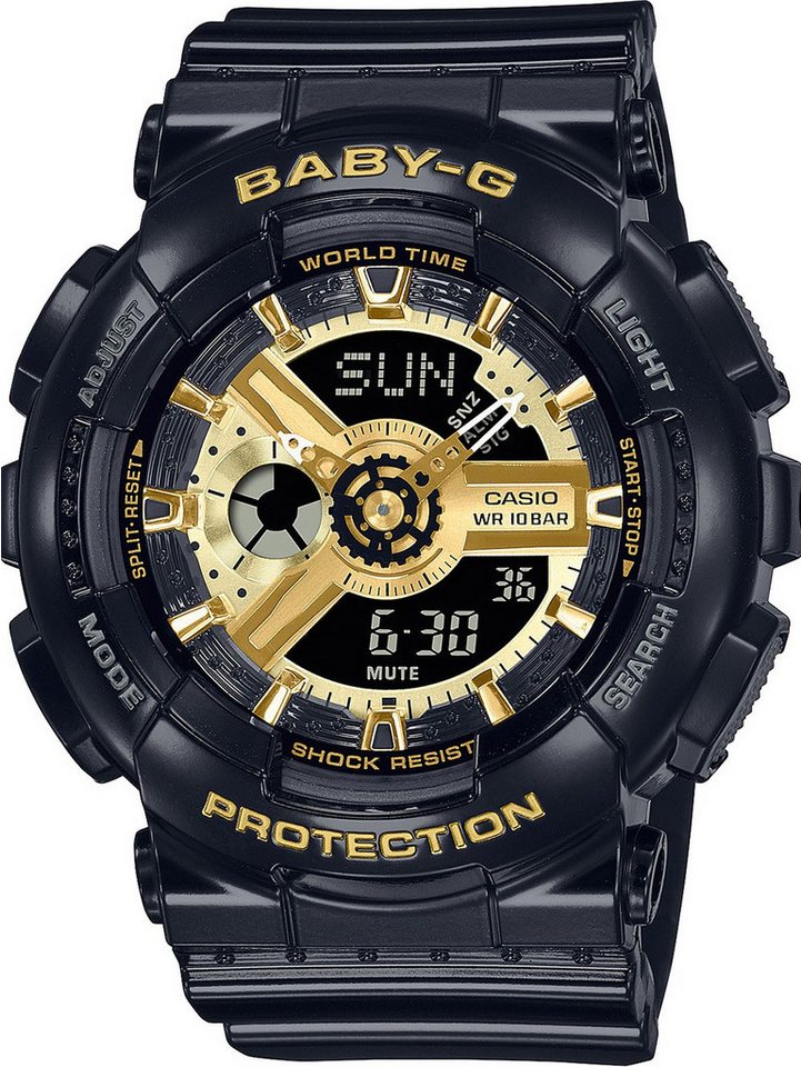 CASIO Quarzuhr Casio BA-110X-1AER Herrenuhr Baby-G BA-110 Serie 38mm 10ATM Casio BA-110X-1AER Herrenuhr Baby-G BA-110 Serie 38mm 10ATM von CASIO
