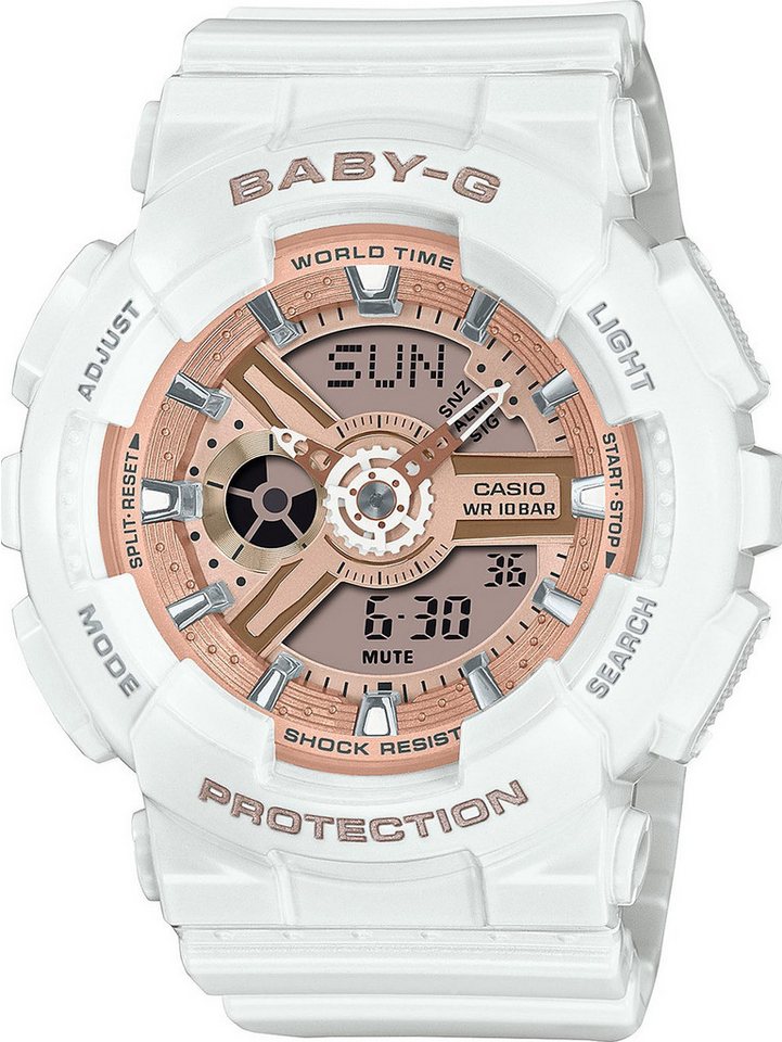 CASIO Quarzuhr Casio BA-110X-7A1ER Herrenuhr Baby-G BA-110 Serie 38mm 10ATM Casio BA-110X-7A1ER Herrenuhr Baby-G BA-110 Serie 38mm 10ATM von CASIO
