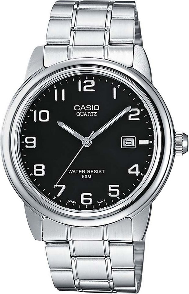 CASIO Quarzuhr Casio Collection Herren Quarzuhr MTP-1221A-1AVEG MTP-1221A-1AVEG, Casio Collection Quarzuhr MTP-1221A-1AVEG von CASIO
