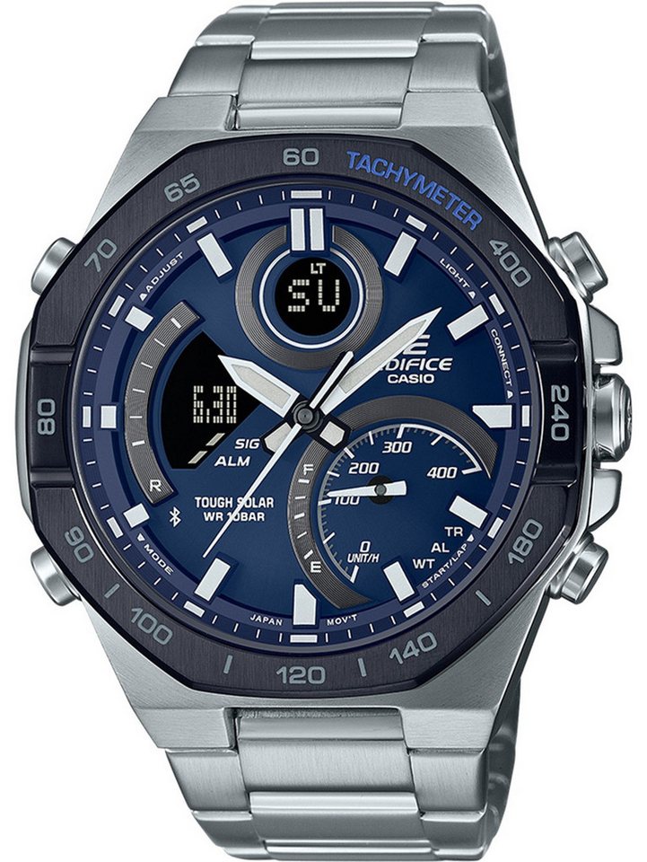 CASIO Quarzuhr Casio ECB-950DB-2AEF Herrenuhr Edifice Racing Multicolor Solar 48mm 10 Casio ECB-950DB-2AEF Herrenuhr Edifice Racing Multicolor Solar 48mm 10ATM von CASIO
