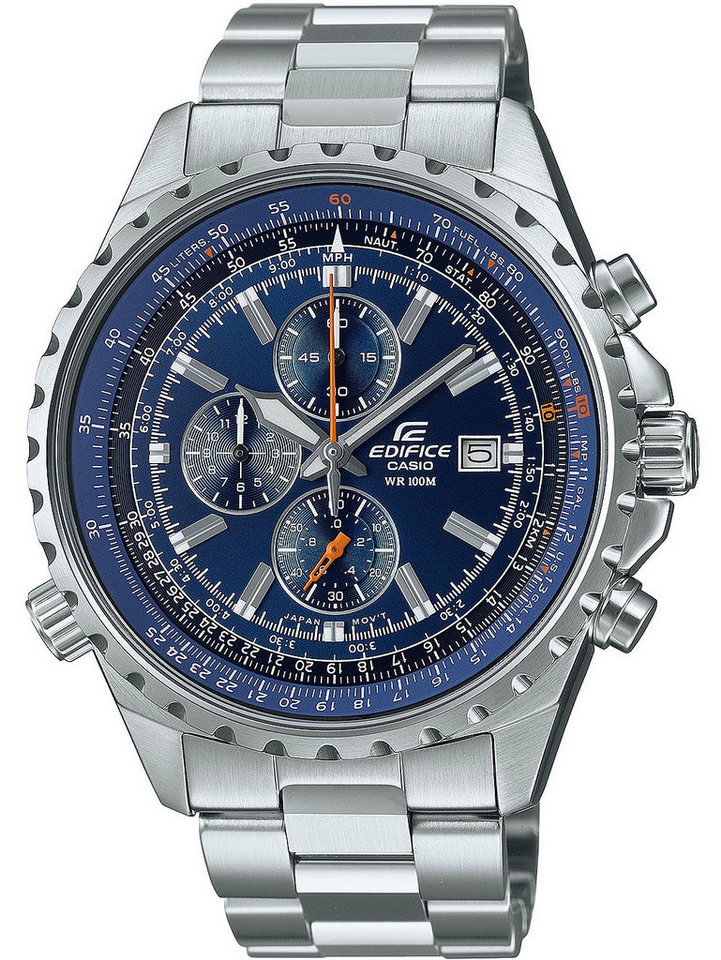 CASIO Quarzuhr Casio EF-527D-2AVUEF Edifice Herrenuhr 44mm 10ATM Casio EF-527D-2AVUEF Edifice Herrenuhr 44mm 10ATM von CASIO