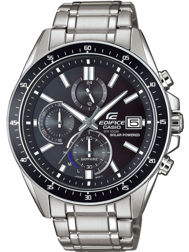 CASIO Quarzuhr Casio EFS-S510D-1AVUEF Edifice Solar Herrenuhr 46mm 10ATM Casio EFS-S510D-1AVUEF Edifice Solar Herrenuhr 46mm 10ATM von CASIO