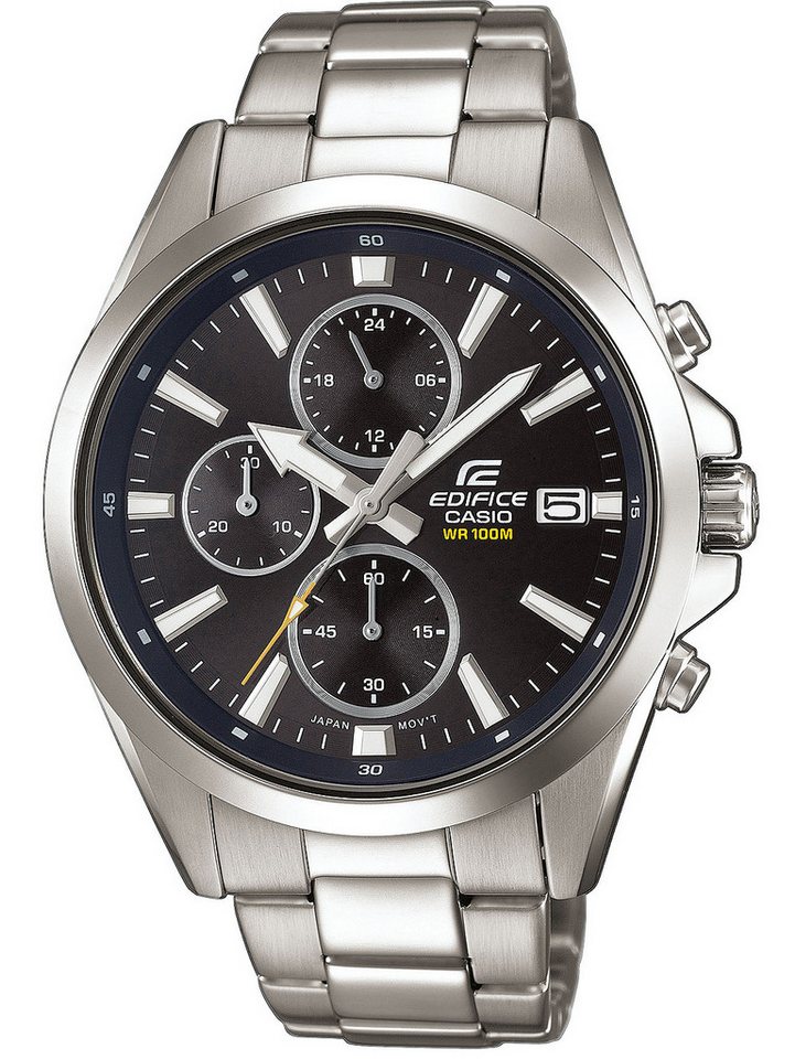 CASIO Quarzuhr Casio EFV-560D-1AVUEF Edifice Chronograph Herrenuhr 45mm 10ATM Casio EFV-560D-1AVUEF Edifice Chronograph Herrenuhr 45mm 10ATM von CASIO