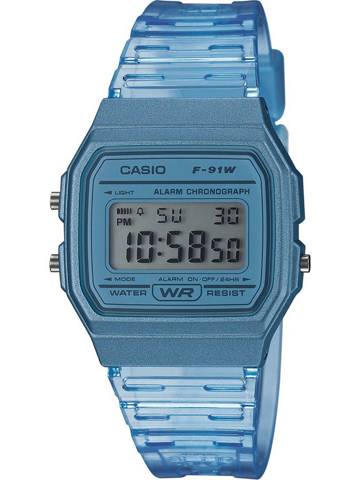 CASIO Quarzuhr Casio F-91WS-2EF Damenuhr Timeless collection 33mm 1ATM Casio F-91WS-2EF Damenuhr Timeless collection 33mm 1ATM von CASIO