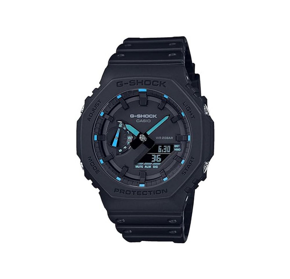 CASIO Quarzuhr Casio GA-2100-1A2ER GA-2100-1A2ER, Casio GA-2100-1A2ER von CASIO