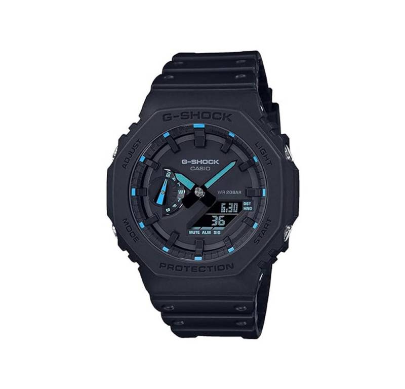 CASIO Quarzuhr Casio GA-2100-1A2ER GA-2100-1A2ER, Casio GA-2100-1A2ER von CASIO