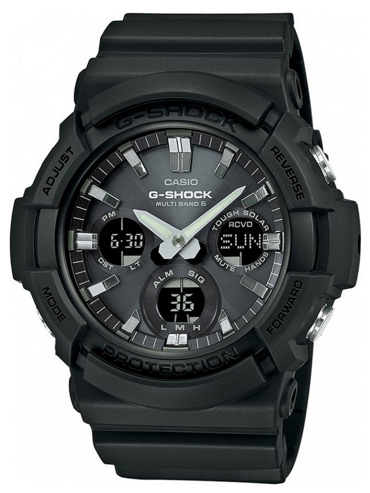 CASIO Quarzuhr Casio GAW-100B-1AER G-Shock Solar Herrenuhr 52mm 20atm Casio GAW-100B-1AER G-Shock Solar Herrenuhr 52mm 20atm von CASIO