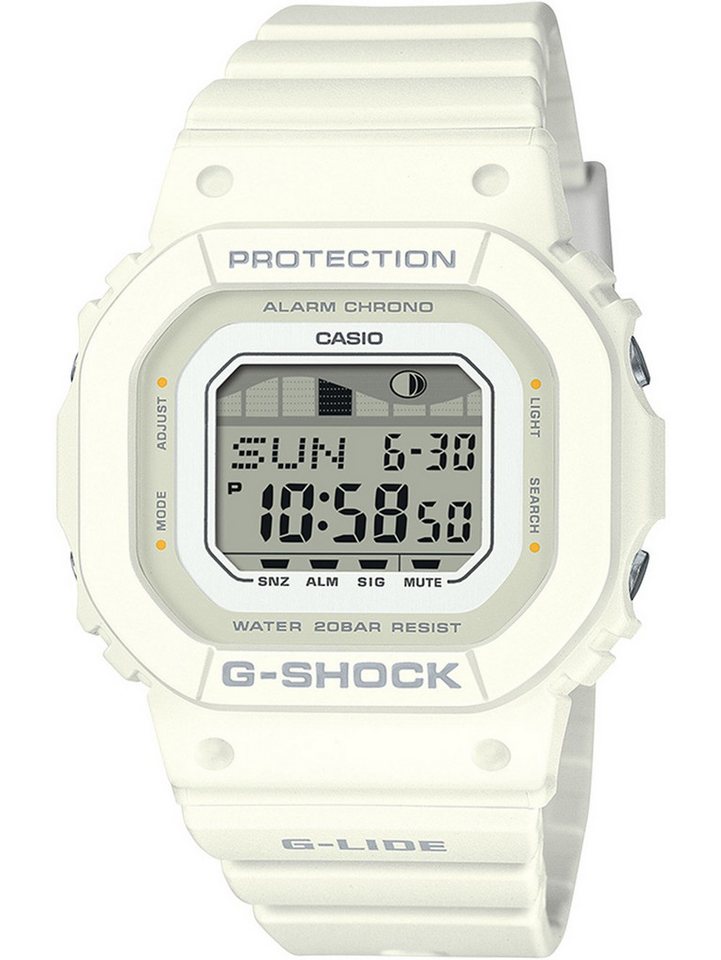 CASIO Quarzuhr Casio GLX-S5600-7BER Herrenuhr G-Shock G-Lide Mondphase 40mm 20ATM Casio GLX-S5600-7BER Herrenuhr G-Shock G-Lide Mondphase 40mm 20ATM von CASIO