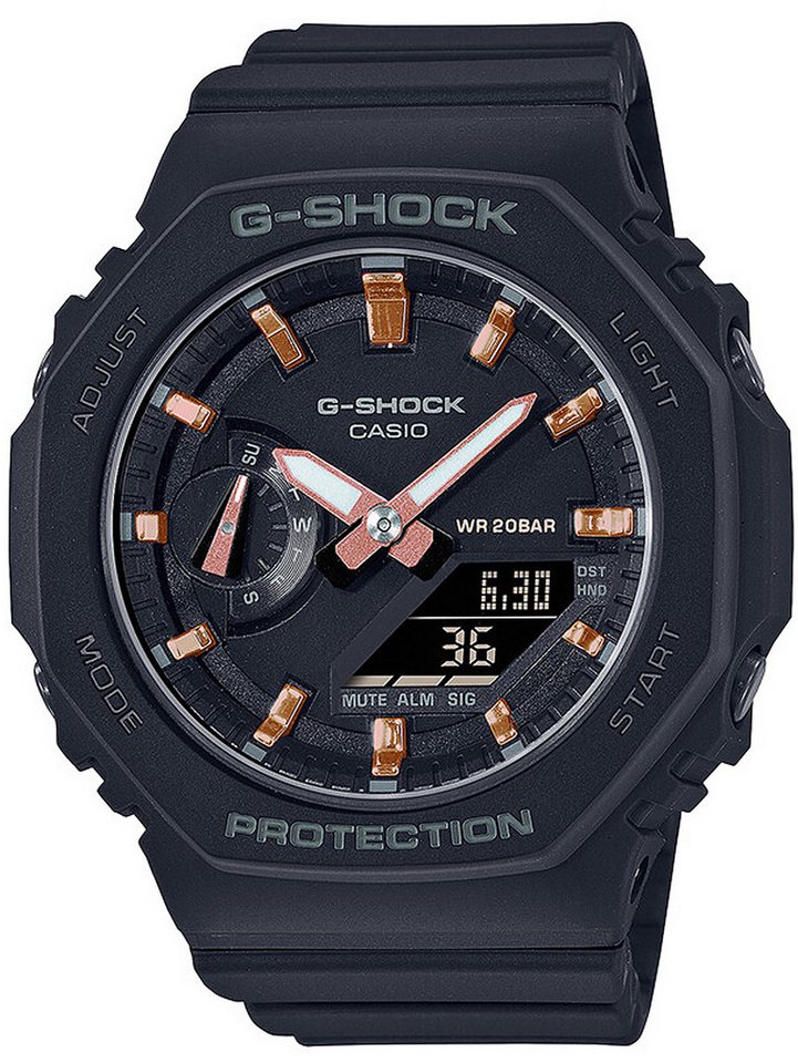 CASIO Quarzuhr Casio GMA-S2100-1AER G-Shock Unisex Uhr 43mm 20ATM Casio GMA-S2100-1AER G-Shock Unisex Uhr 43mm 20ATM von CASIO