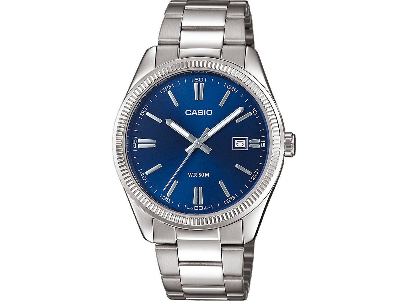 CASIO Quarzuhr Casio Herren-Armbanduhr MTP-1302PD-2AVEF MTP-1302PD-2AVEF, Casio Collection Herren Armbanduhr MTP-1302PD-2AVEF von CASIO