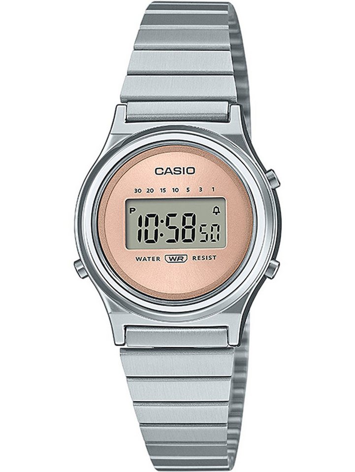 CASIO Quarzuhr Casio LA700WE-4AEF Damenuhr Vintage collection 26mm 1ATM Casio LA700WE-4AEF Damenuhr Vintage collection 26mm 1ATM von CASIO