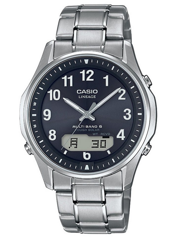 CASIO Quarzuhr Casio LCW-M100TSE-1A2ER Wave Ceptor Herrenuhr 40mm 5ATM Casio LCW-M100TSE-1A2ER Wave Ceptor Herrenuhr 40mm 5ATM von CASIO