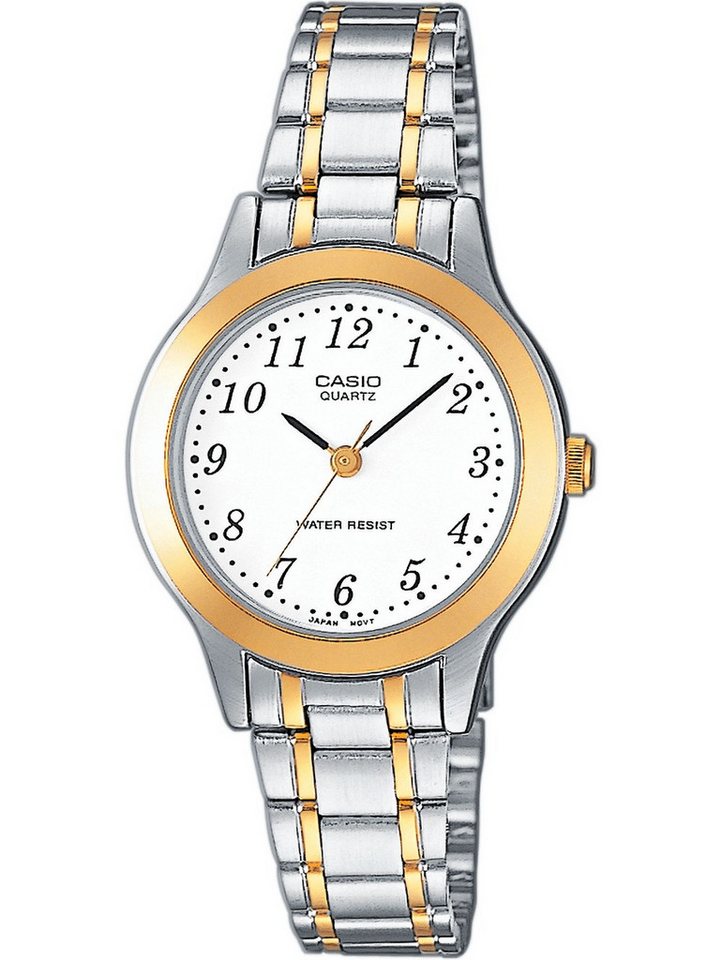 CASIO Quarzuhr Casio LTP-1263PG-7BEG Damenuhr Timeless collection 27mm 1ATM Casio LTP-1263PG-7BEG Damenuhr Timeless collection 27mm 1ATM CASIO Quarzuhr Casio LTP-1263PG-7BEG Damenuhr Timeless collection 27mm 1ATM Casio LTP-1263PG-7BEG Damenuhr Timeless collection 27mm 1ATM von CASIO