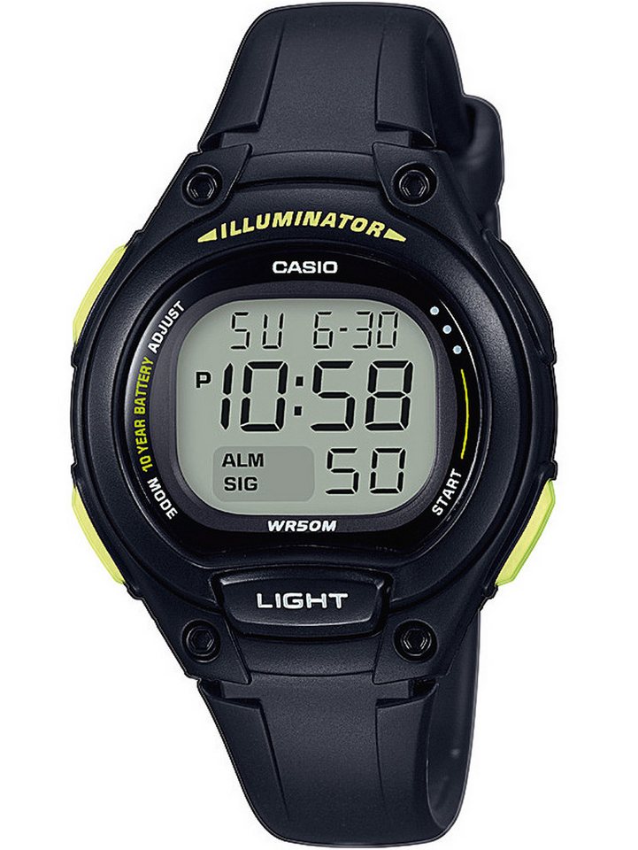CASIO Quarzuhr Casio LW-203-1BVEF Collection Damenuhr 35mm 5ATM Casio LW-203-1BVEF Collection Damenuhr 35mm 5ATM von CASIO