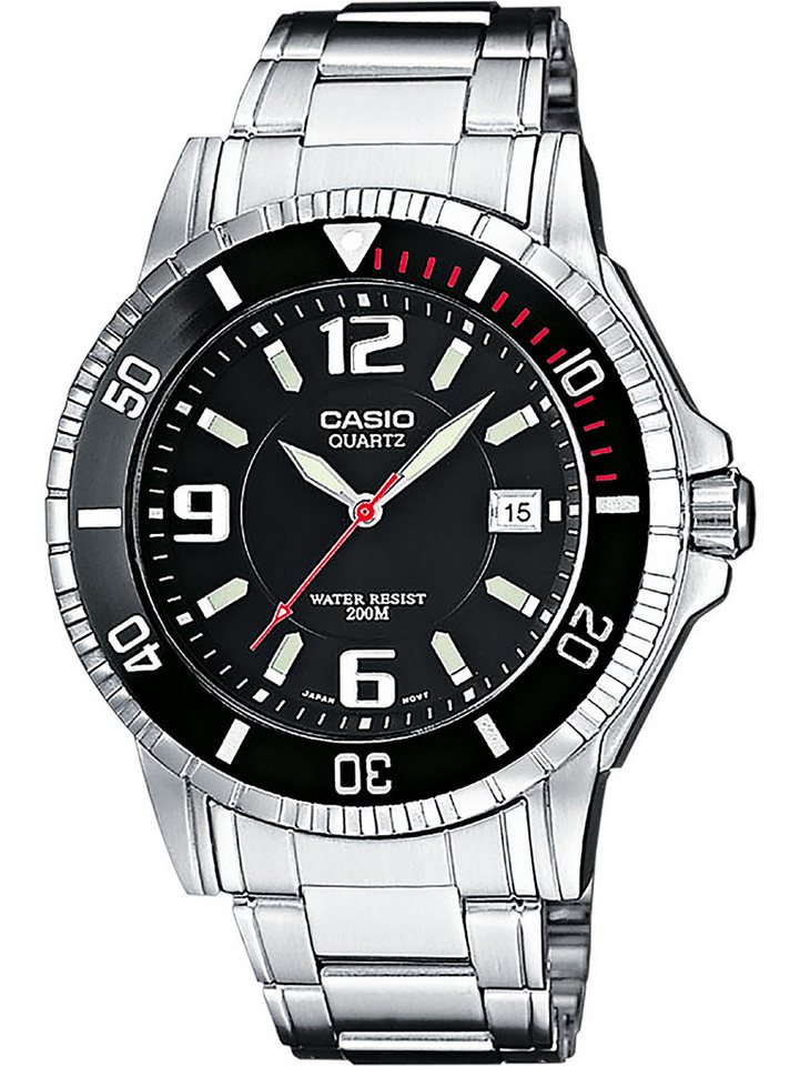 CASIO Quarzuhr Casio MTD-1053D-1AVES Collection Herrenuhr 43mm 20ATM Casio MTD-1053D-1AVES Collection Herrenuhr 43mm 20ATM von CASIO