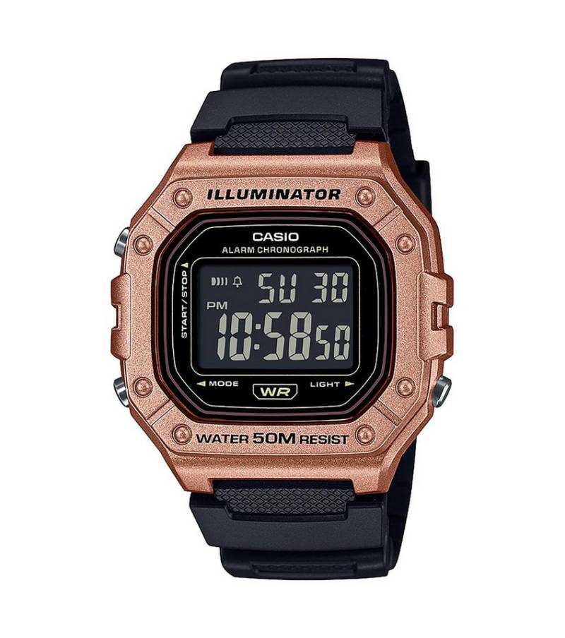 CASIO Quarzuhr Casio Timeless Collection W-218HM-5BVEF Resin, (1-tlg) von CASIO