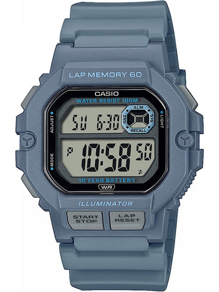 CASIO Quarzuhr Casio WS-1400H-2AVEF Herrenuhr Timeless collection 44mm 10ATM Casio WS-1400H-2AVEF Herrenuhr Timeless collection 44mm 10ATM von CASIO