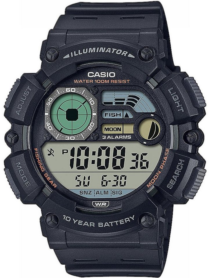 CASIO Quarzuhr Casio WS-1500H-1AVEF Collection Herrenuhr 50mm 10ATM Casio WS-1500H-1AVEF Collection Herrenuhr 50mm 10ATM von CASIO