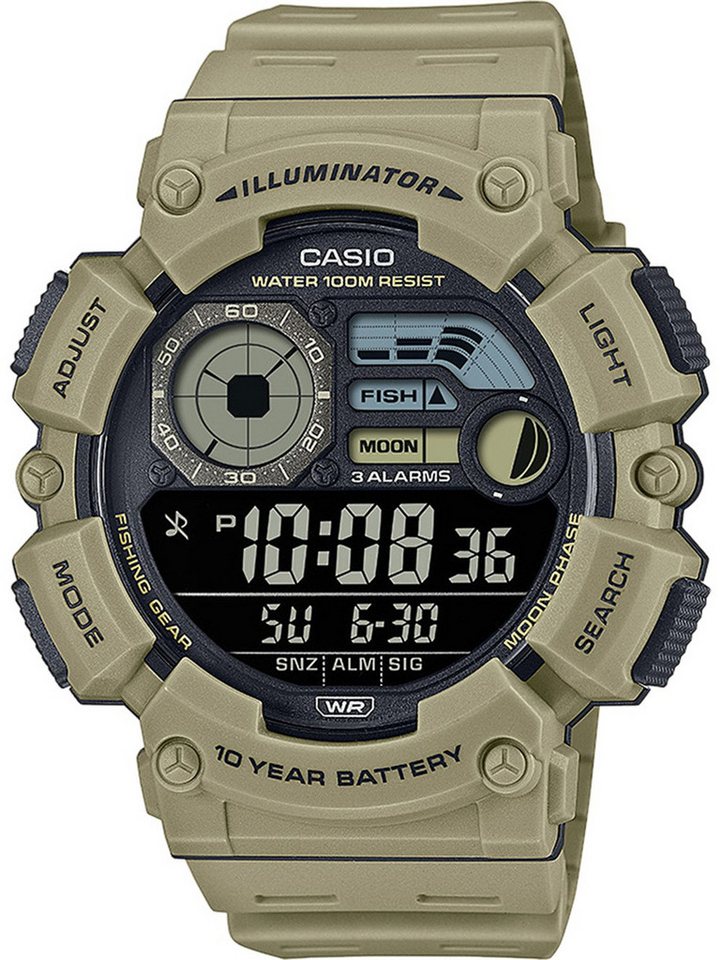 CASIO Quarzuhr Casio WS-1500H-5BVEF Herrenuhr Timeless collection 50mm 10ATM Casio WS-1500H-5BVEF Herrenuhr Timeless collection 50mm 10ATM von CASIO