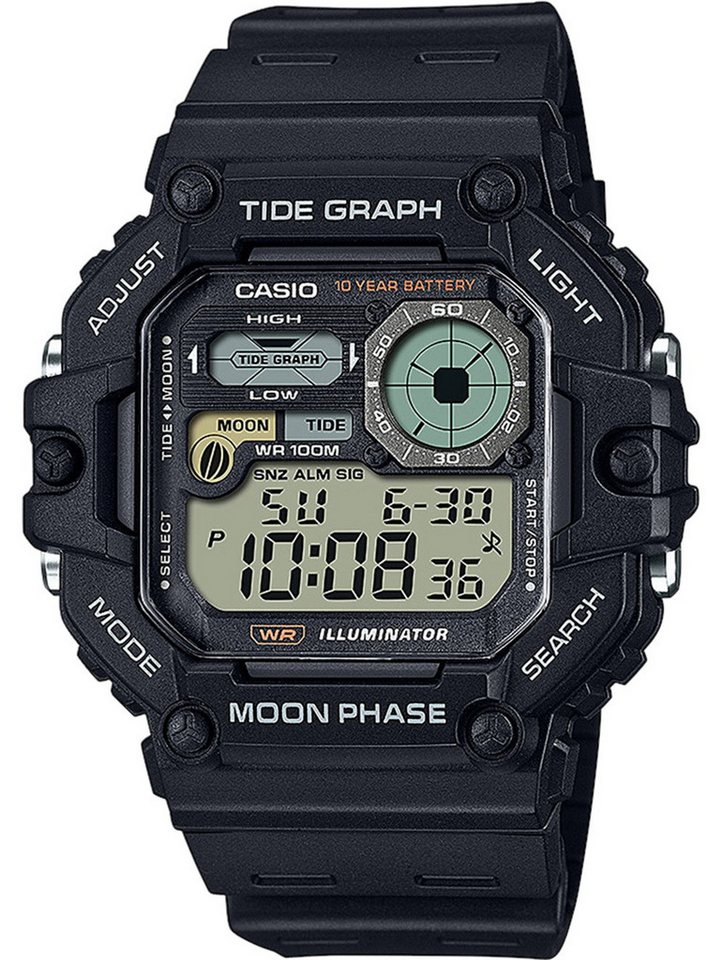 CASIO Quarzuhr Casio WS-1700H-1AVEF Herrenuhr Timeless collection 49mm 10ATM Casio WS-1700H-1AVEF Herrenuhr Timeless collection 49mm 10ATM von CASIO
