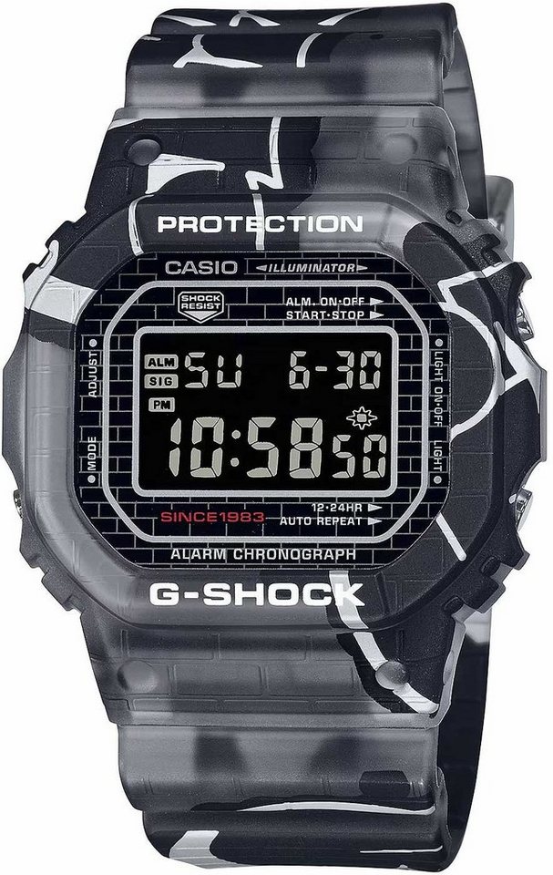 CASIO Quarzuhr DW-5000SS-1ER Digitaluhr CASIO Quarzuhr DW-5000SS-1ER Digitaluhr von CASIO