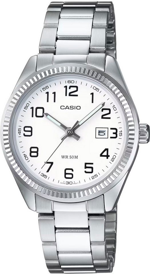 CASIO Quarzuhr Damenuhr - Casio Modell: LTP-1302PD-7BVEG von CASIO