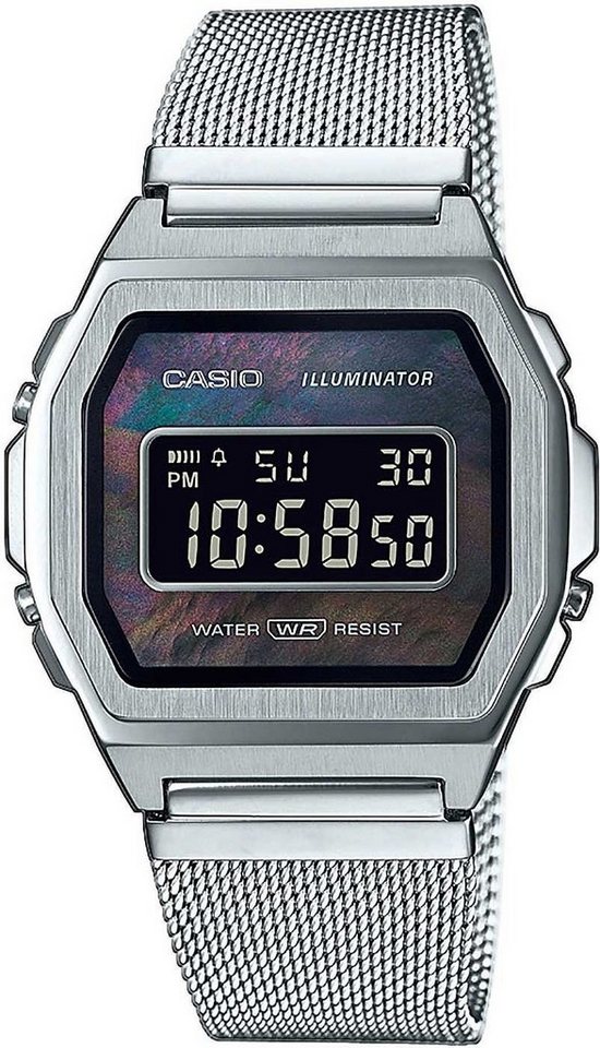 CASIO Quarzuhr Damenuhr - Serie: Casio Vintage - Casio Modell: A1000M-1BEF von CASIO