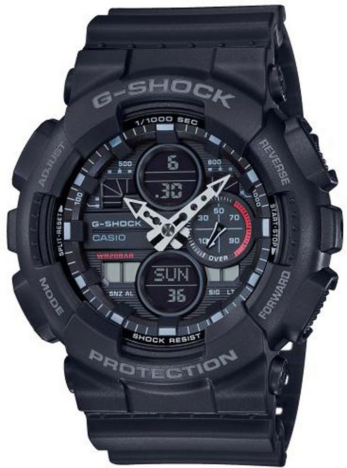 CASIO Quarzuhr Herrenuhr - Serie: G-SHOCK - Casio Modell: GA-140-1A1ER von CASIO