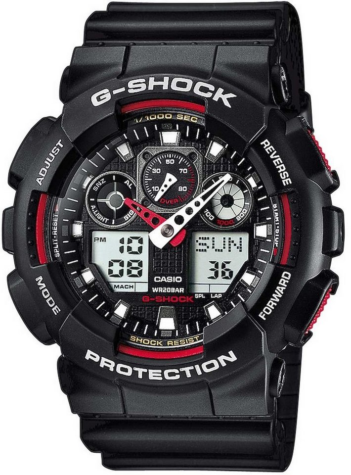 CASIO Quarzuhr Herrenuhr - Casio Modell: GA-100-1A2ER von CASIO