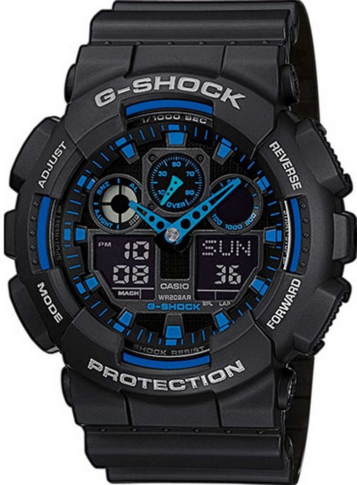 CASIO Quarzuhr Herrenuhr - Casio Modell: GA-100-1A2ER von CASIO