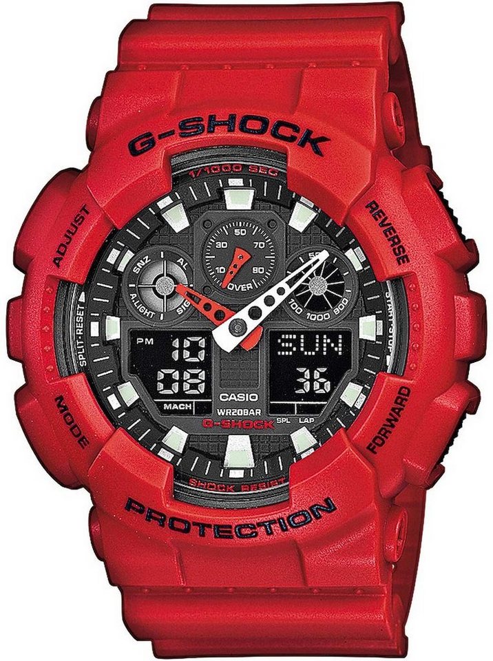 CASIO Quarzuhr Herrenuhr - Casio Modell: GA-100B-4AER von CASIO