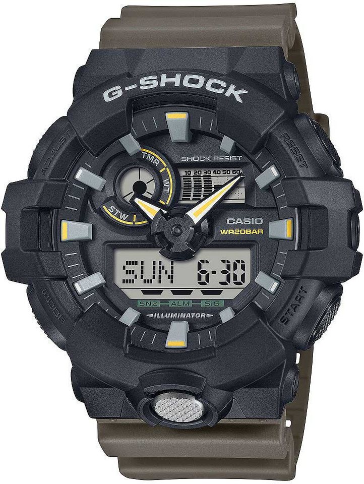 CASIO Quarzuhr Herrenuhr - Casio Modell: GA-710TU-1A3ER von CASIO