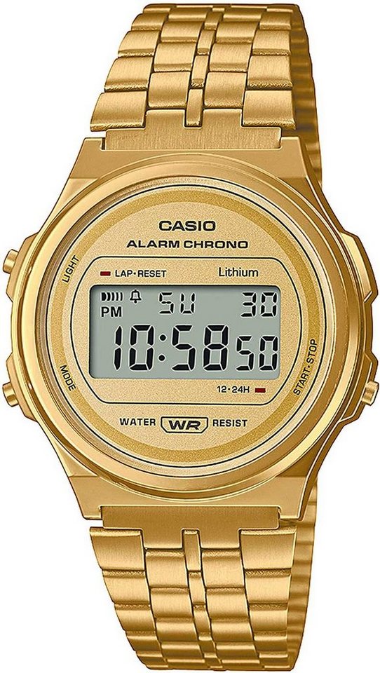 CASIO Quarzuhr Herrenuhr - Serie: Casio Vintage - Casio Modell: A171WEG-9AEF von CASIO