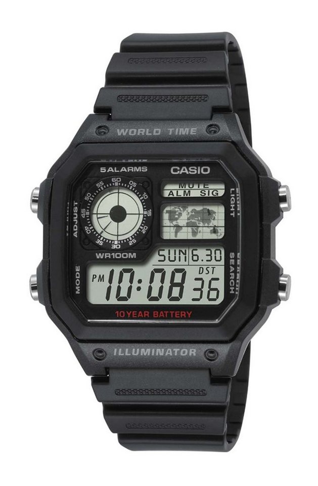 CASIO Quarzuhr Herrenuhr - Serie: Collection - Casio Modell: AE-1200WH-1AVEF von CASIO
