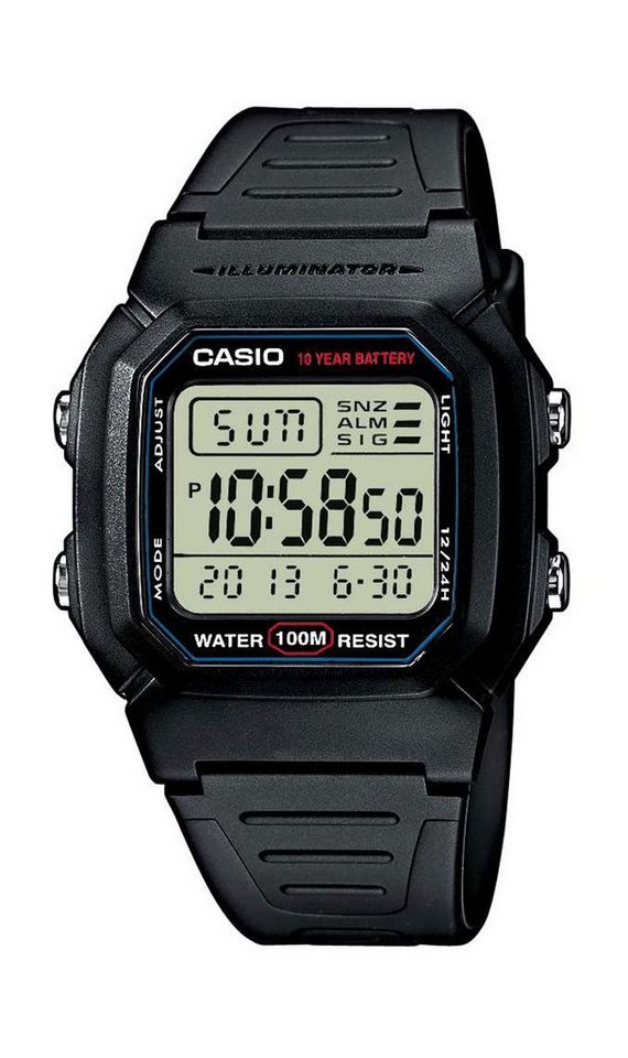 CASIO Quarzuhr Herrenuhr - Serie: Collection - Casio Modell: W-800H-1AVES von CASIO