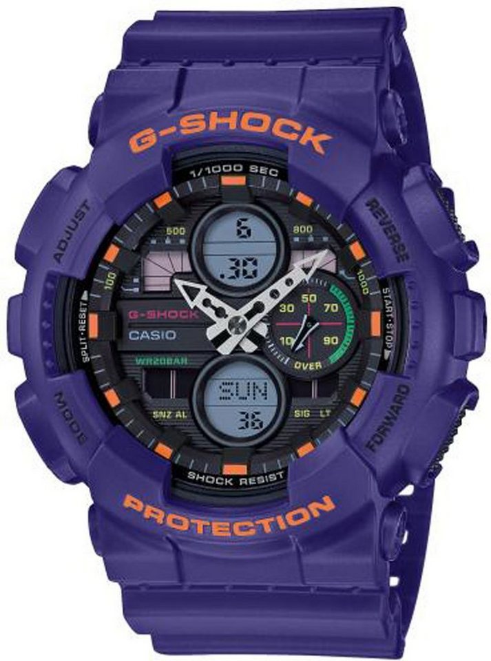 CASIO Quarzuhr Herrenuhr - Serie: G-SHOCK - Casio Modell: GA-140-6AER von CASIO