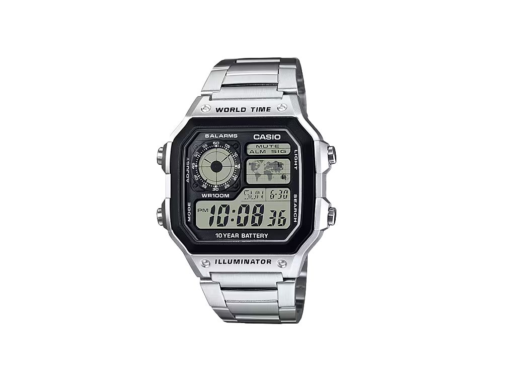 CASIO Quarzuhr Herrenuhr digital Weltzeit CASIO Quarzuhr Herrenuhr digital Weltzeit von CASIO