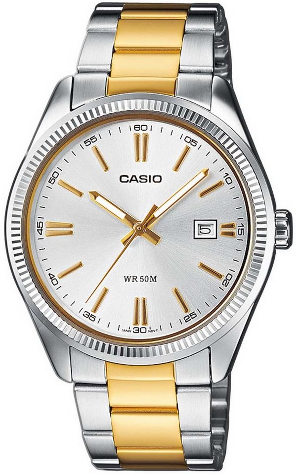 CASIO Quarzuhr Damenuhre - Casio Modell: MTP-1302PSG-7AVEF von CASIO