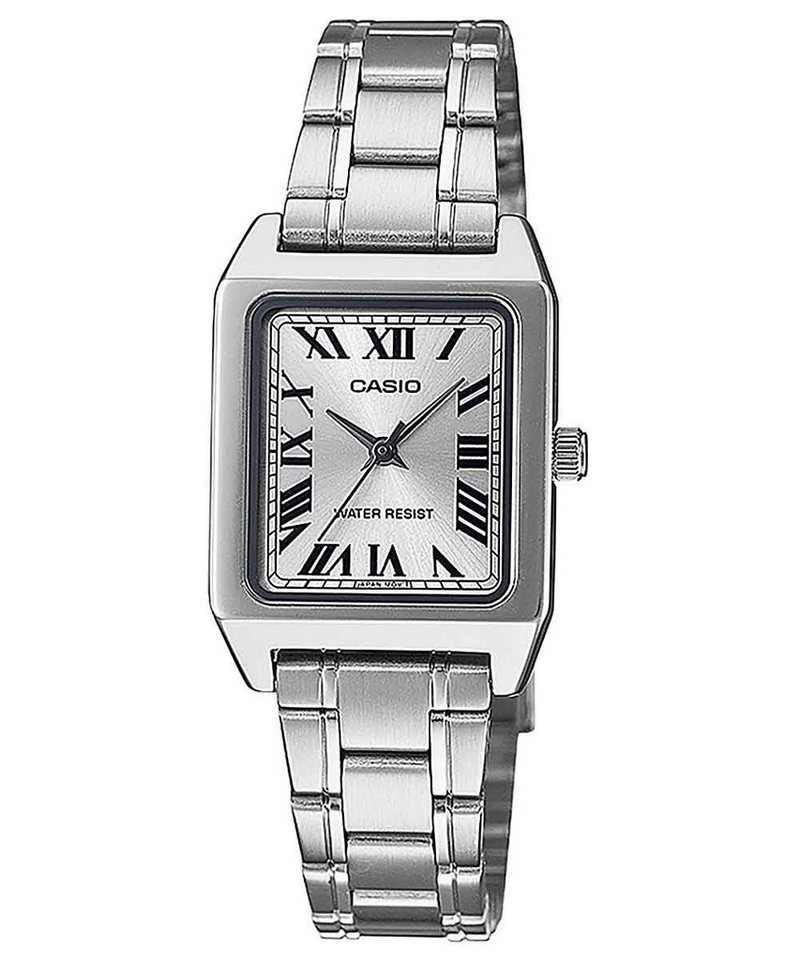 CASIO Quarzuhr Rechteckig Stahl von CASIO