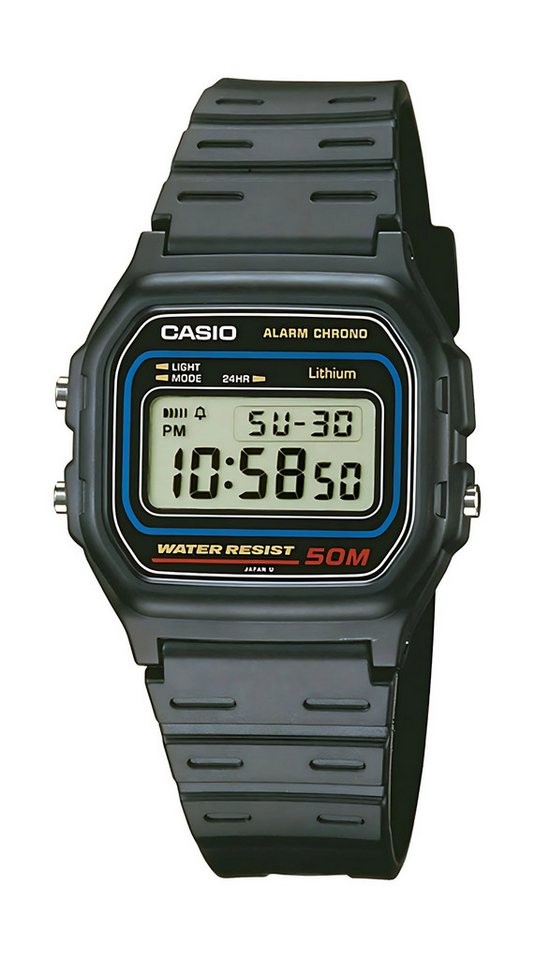 CASIO Quarzuhr Herrenuhr - Serie: Collection - Casio Modell: W-59-1VQES von CASIO