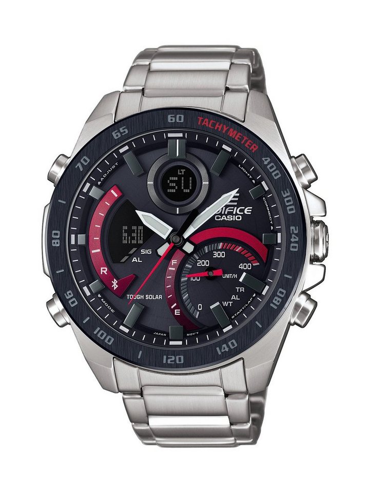 CASIO Solaruhr, Casio ECB-900DB-1AER Edifice Solar Bluetooth Herrenuhr von CASIO