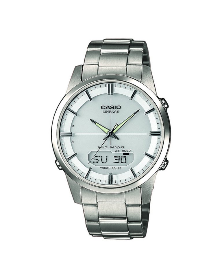 CASIO Solaruhr, Casio Herren Uhr Solar und Funk LCW-M100TSE-1A2ER von CASIO