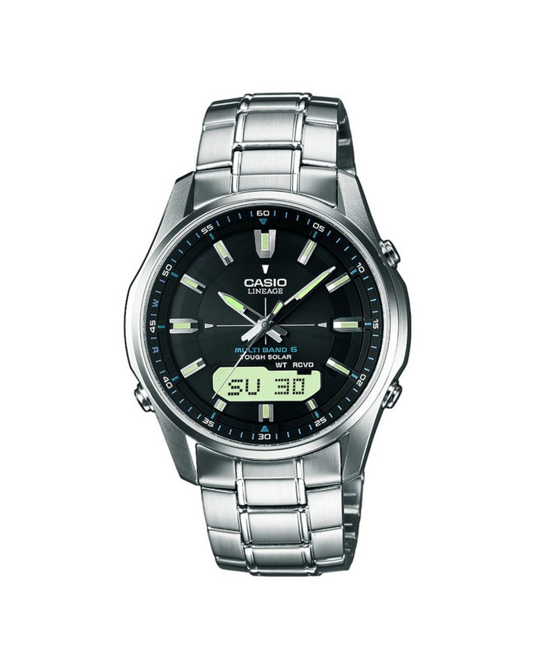 CASIO Solaruhr, Casio Wave Ceptor Solar-und Funkuhr LCW-M100DSE-1AER von CASIO