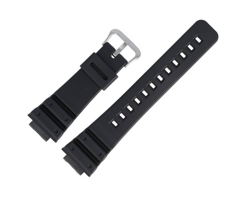 CASIO Uhrenarmband 16mm Kunststoff Schwarz DW-5300 von CASIO