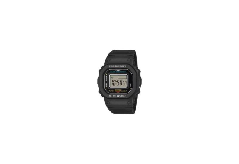 CASIO Uhrenring Casio Unisex Ringuhr G-SHOCK SERIE 5600 Digital DWN-5600-1ER Schwarz von CASIO