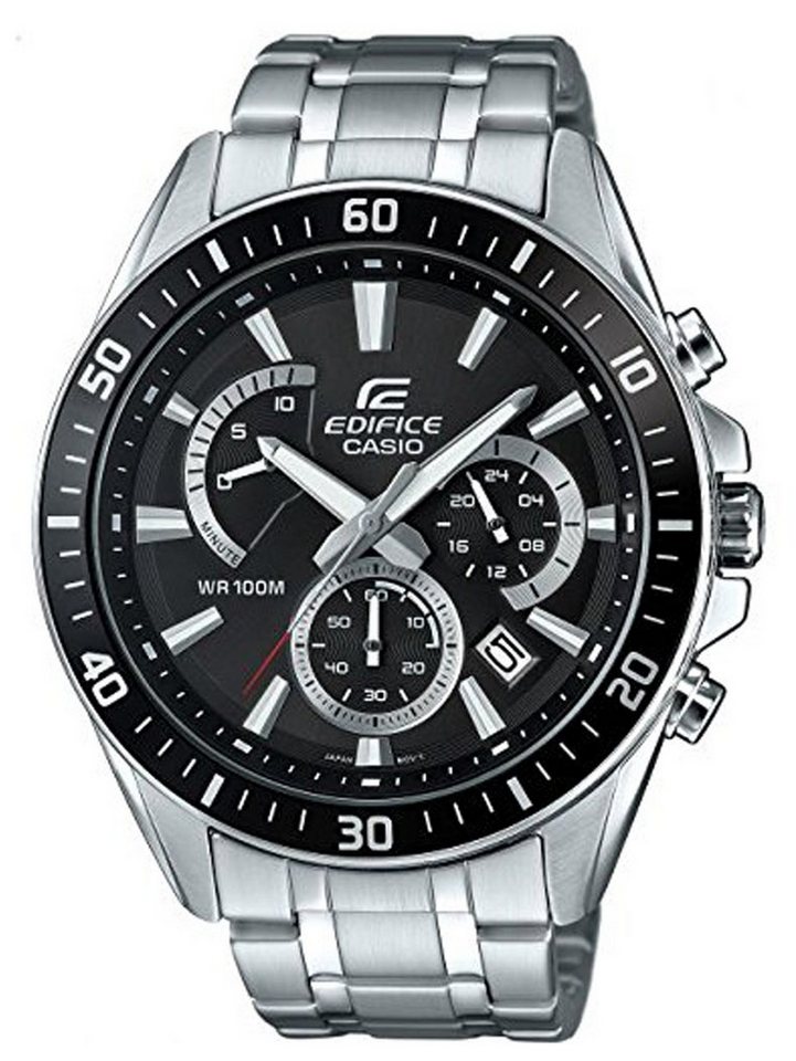 CASIO Quarzuhr CASIO EFR-552D-1AVUEF EDIFICE Chronograph Herrenuhr 45mm 10ATM CASIO EFR-552D-1AVUEF EDIFICE Chronograph Herrenuhr 45mm 10ATM von CASIO