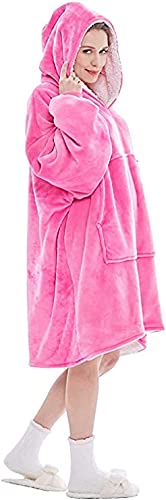 CASKIE Oversized Hoodie Sweatshirt Blanket, Original Decke Pullover, Super weiche gemütliche warme komfortable Kapuze Robe, Geeignet Kapuzenpullover für Damen, Herren und Jugendliche von CASKIE